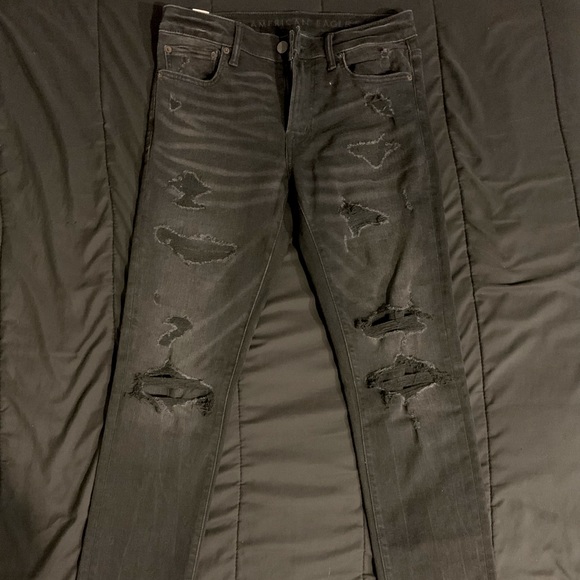 American Eagle Outfitters Other - Black Ripped Young Money American Eagle Jeans